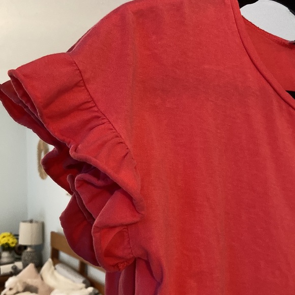 Zara ruffle sleeve crop top - Picture 4 of 5